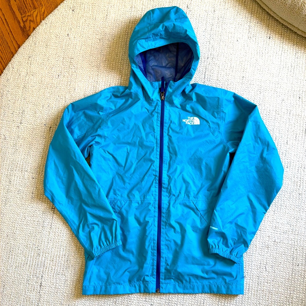 Boys North Face Windbreaker rain jacket, size XL 18/20